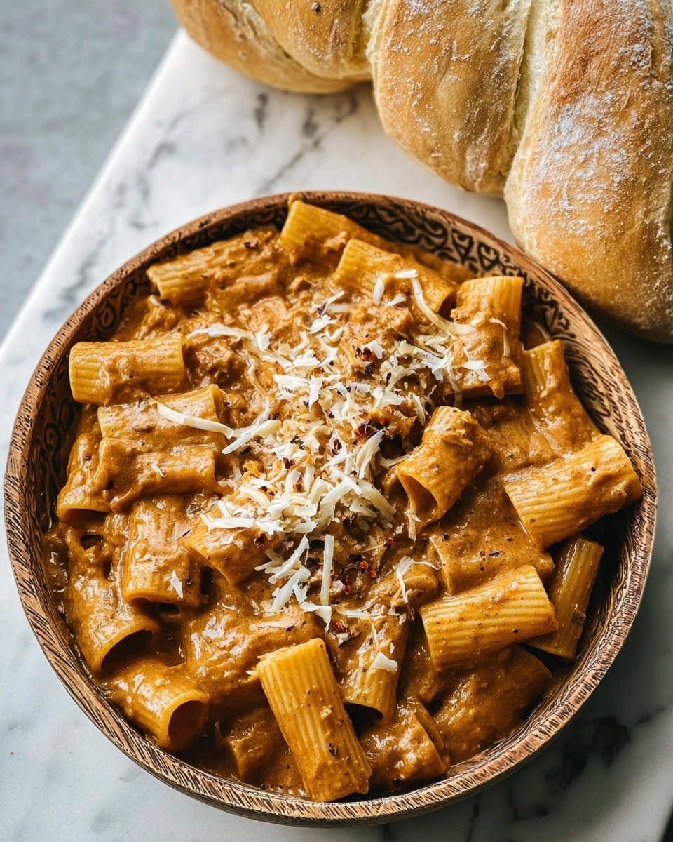 One Pot French Onion Pasta Recipe - Recipe Image