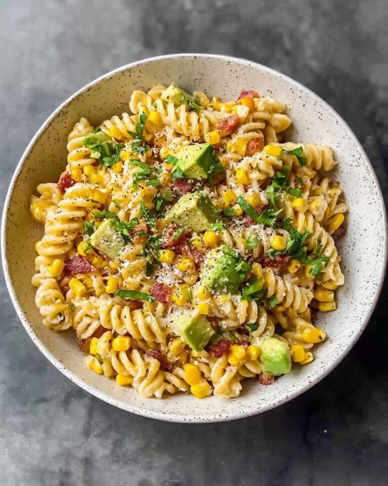 Mexican Street Corn Pasta Salad Recipe