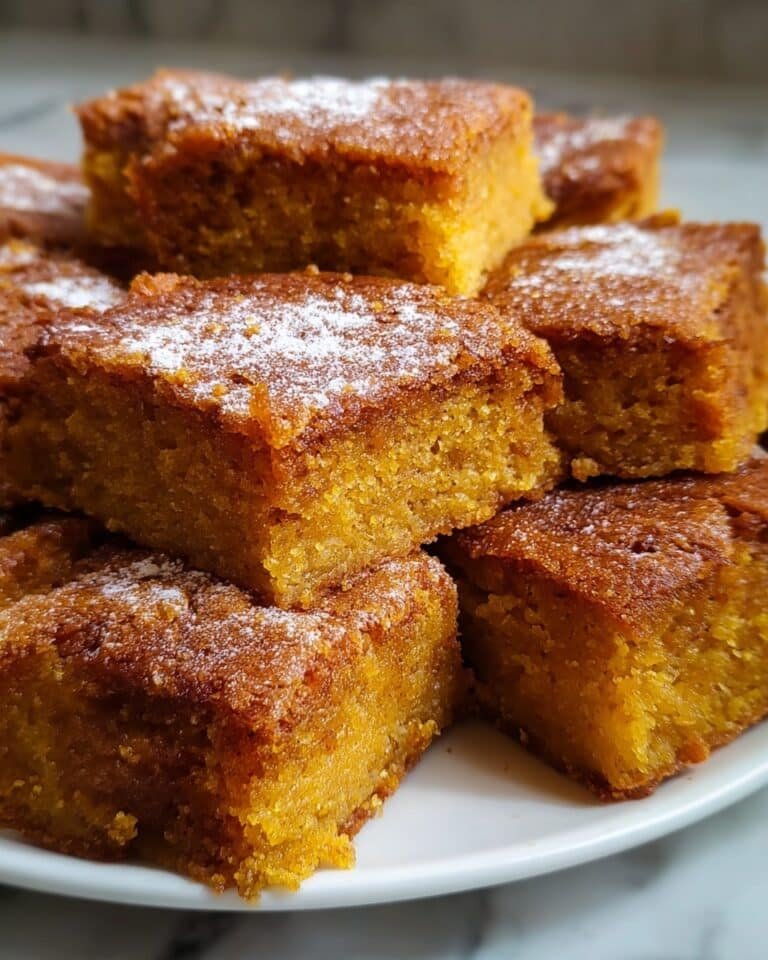 Pumpkin Snickerdoodle Blondies Recipe