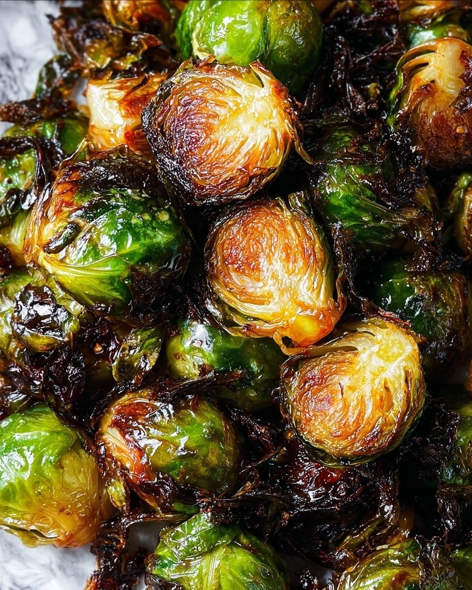 Crispy Honey Balsamic Brussels Sprouts Recipe