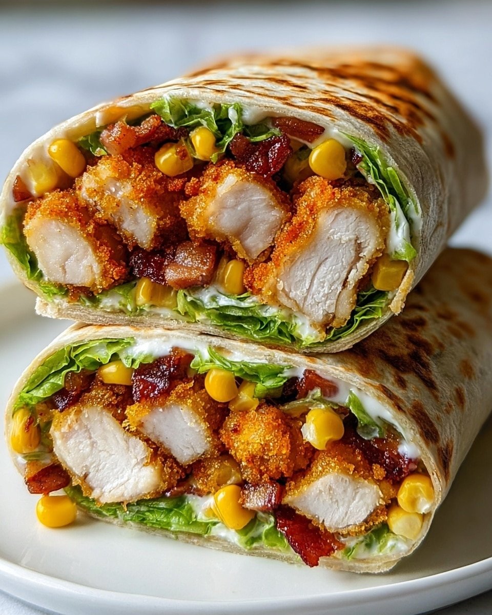 Teriyaki Chicken Wrap Recipe - Recipe Image