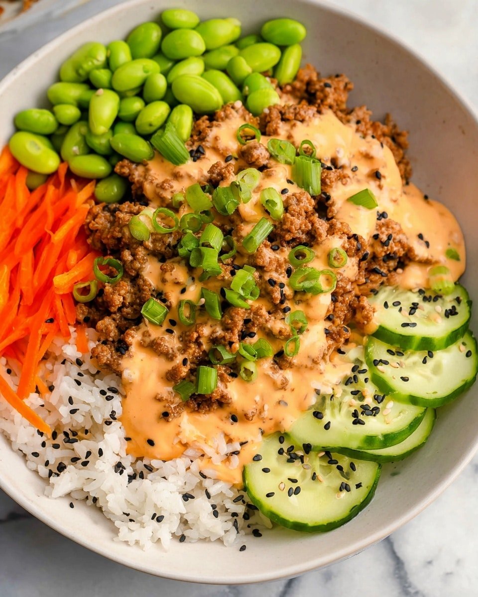 Ground Turkey Rice Bowls with Bang Bang Sauce Recipe