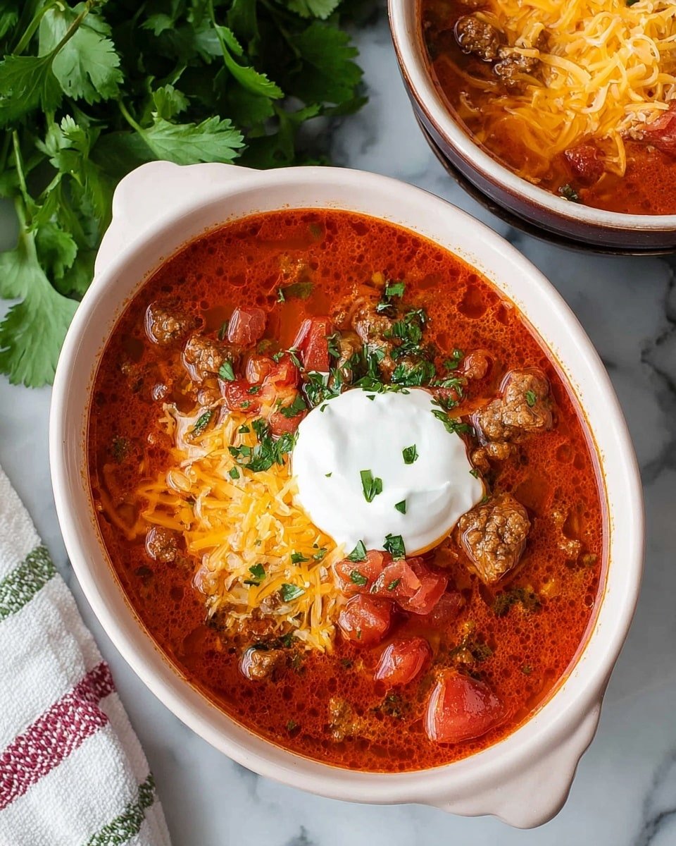 Keto Taco Soup Recipe - Recipe Image