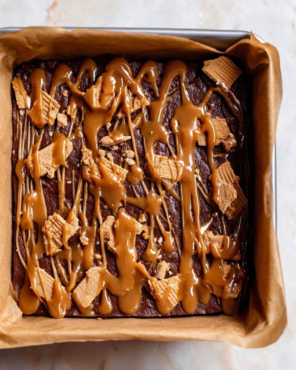Biscoff Brownies Recipe - Recipe Image