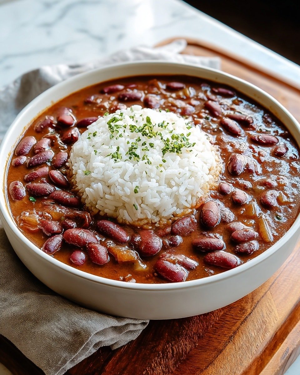 Louisiana Red Beans and Rice Recipe - Recipe Image