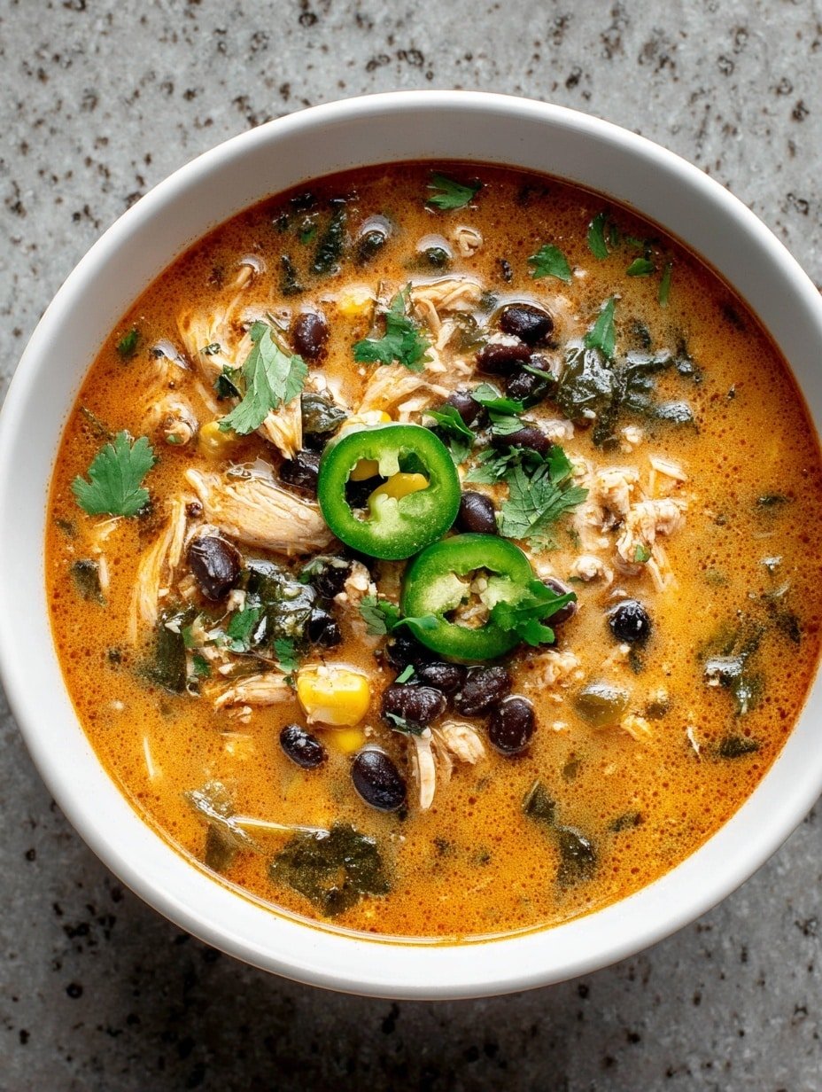 Chicken, Poblano, and Black Bean Soup Recipe - Recipe Image