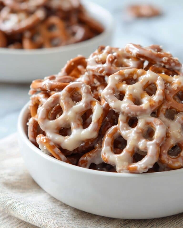 Caramel Pretzels Recipe