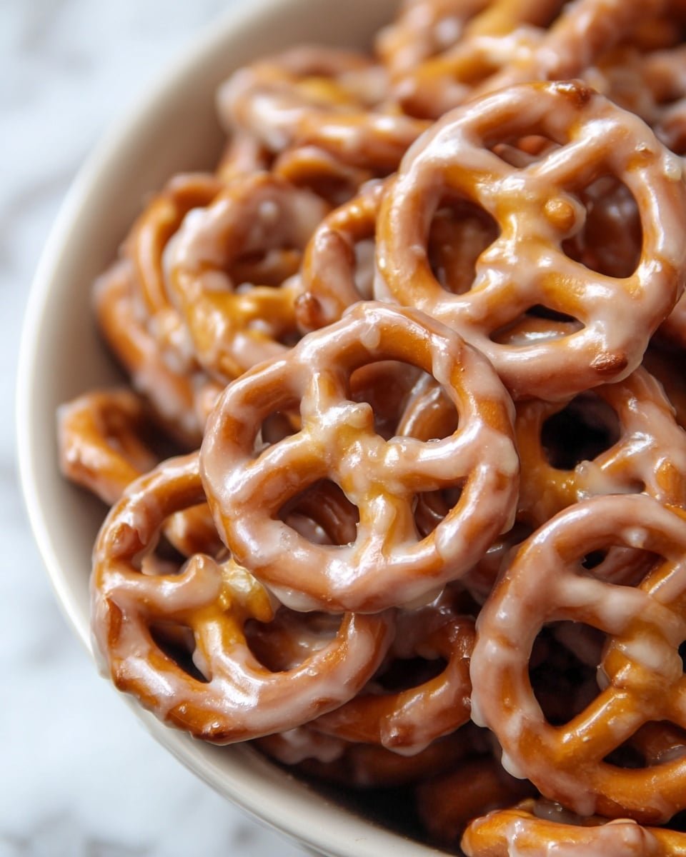 Caramel Pretzels Recipe - Recipe Image