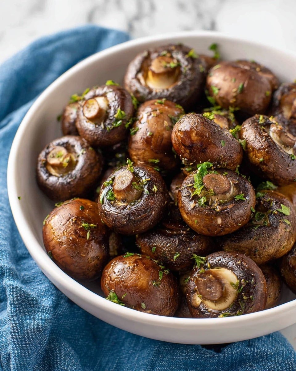 Roasted Mushrooms with Garlic & Thyme Recipe - Recipe Image