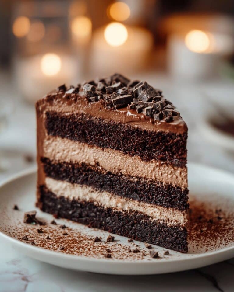 Decadent Chocolate Mousse Cake Recipe