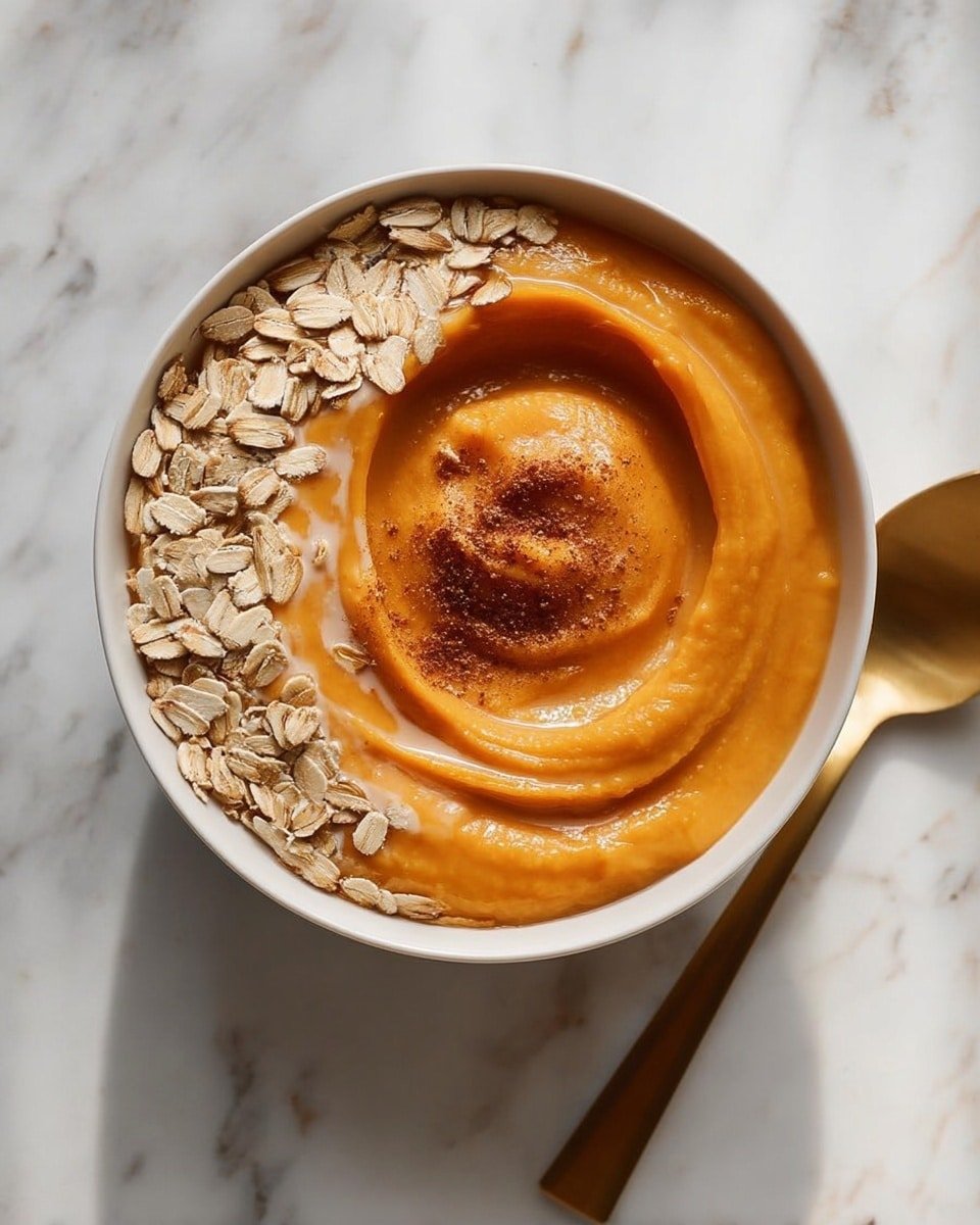 Pumpkin Whipped Cottage Cheese with Granola Topping Recipe - Recipe Image