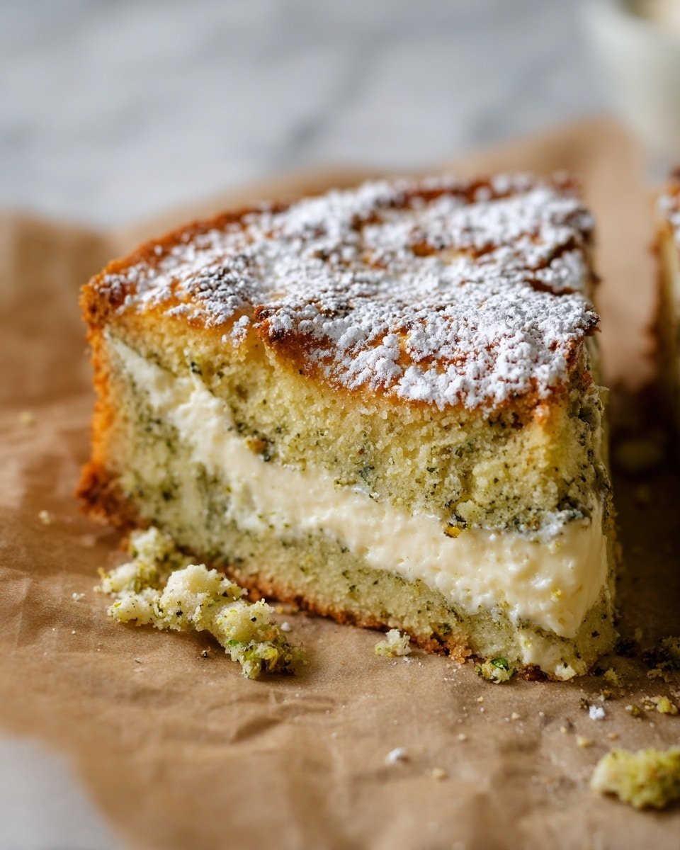 Pistachio Gooey Butter Cake Recipe - Recipe Image