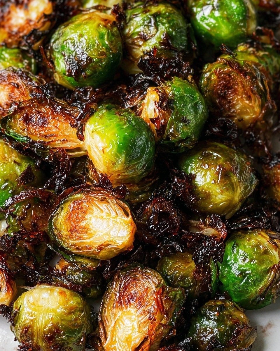 Crispy Honey Balsamic Brussels Sprouts Recipe - Recipe Image