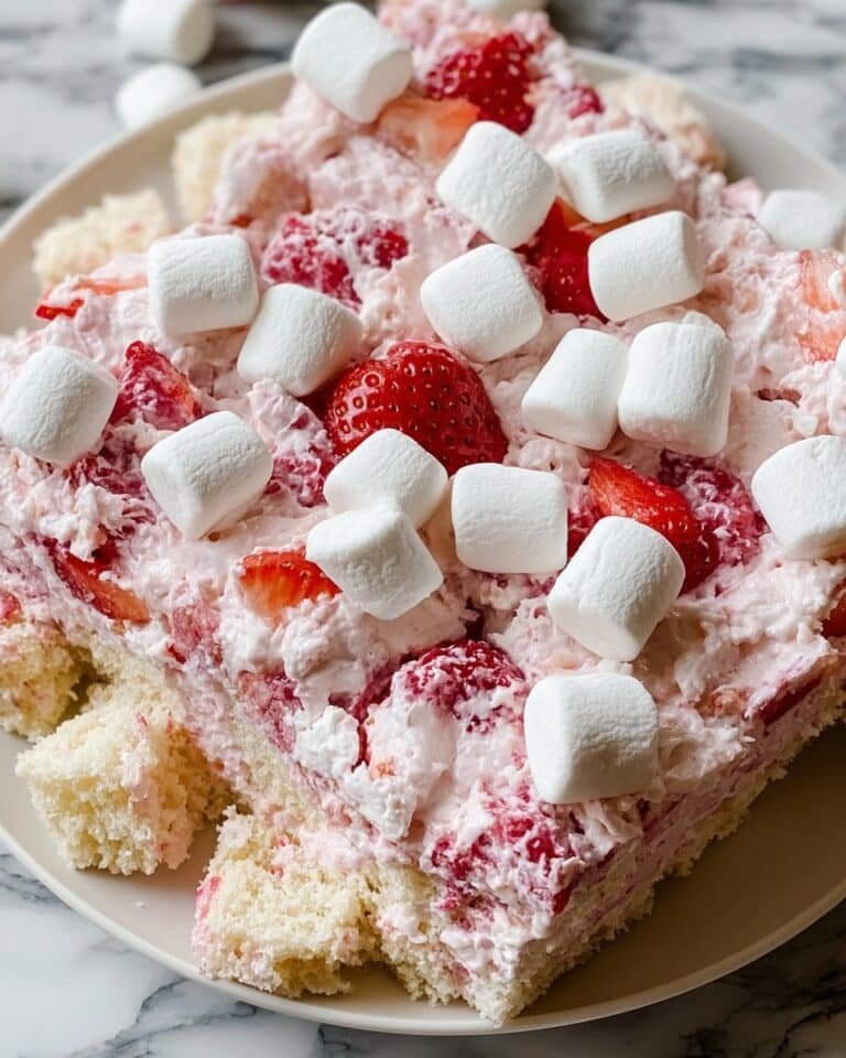 Strawberry Shortcake Fluff Salad Recipe