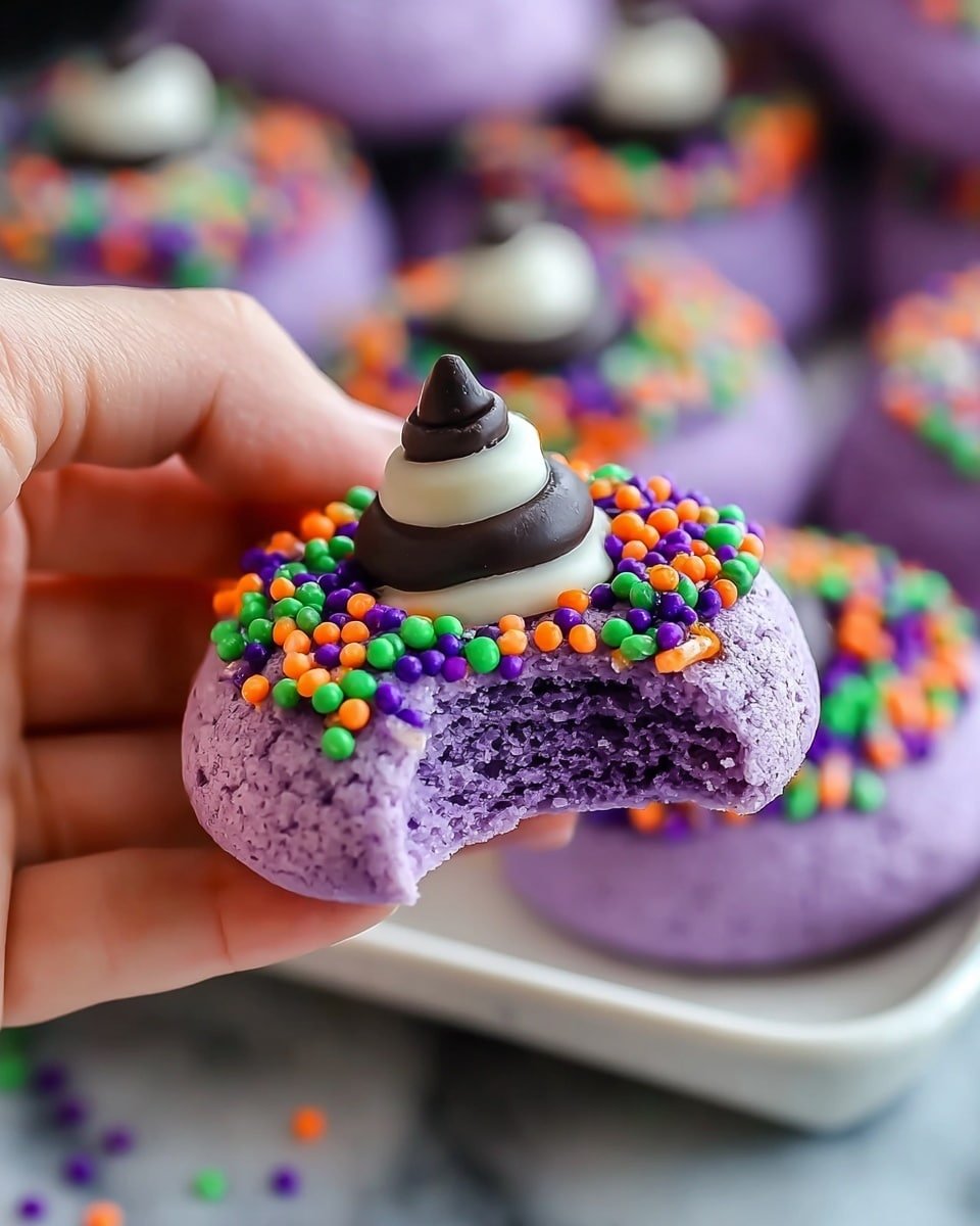 Best Witch Hat Halloween Cookies Recipe - Recipe Image