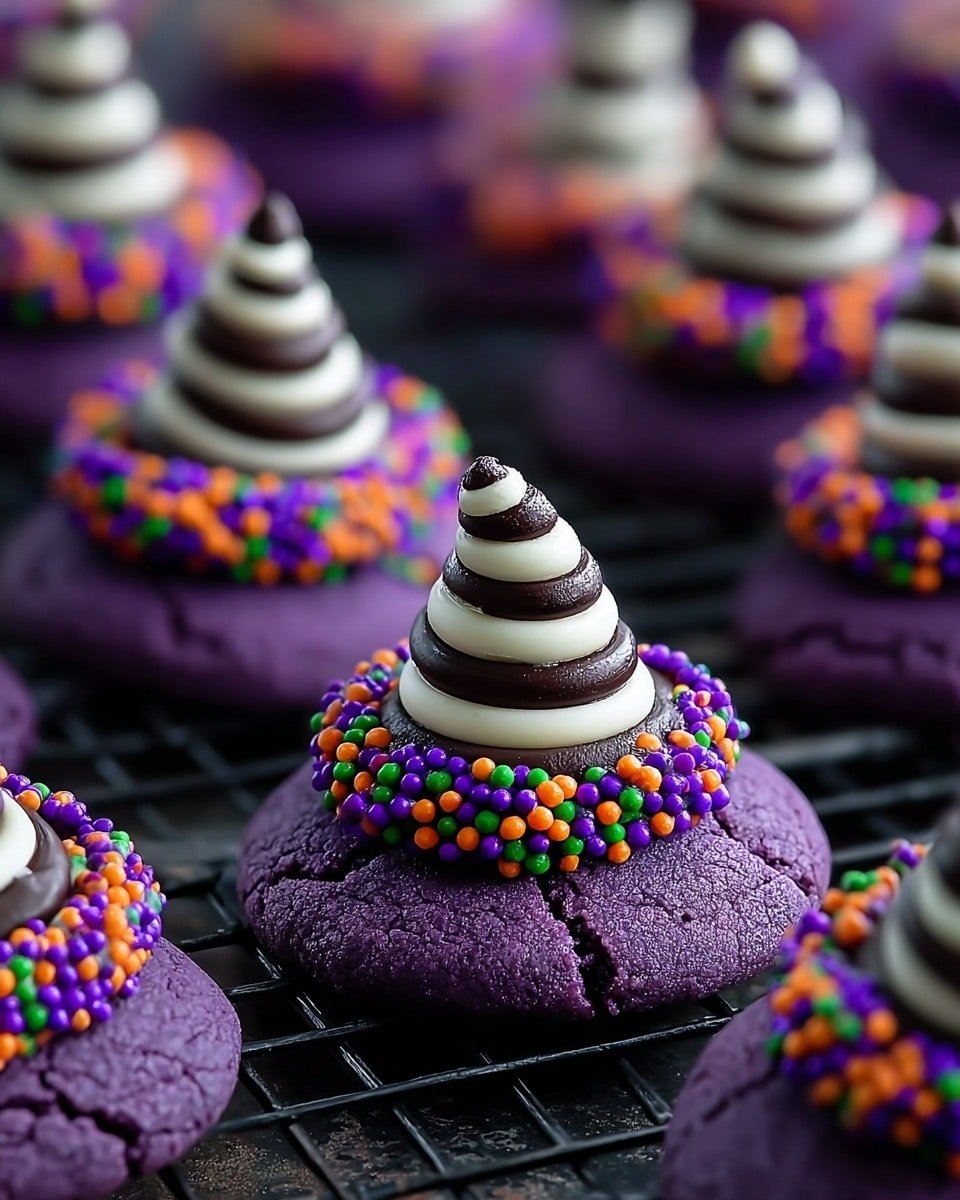 Best Witch Hat Halloween Cookies Recipe - Recipe Image