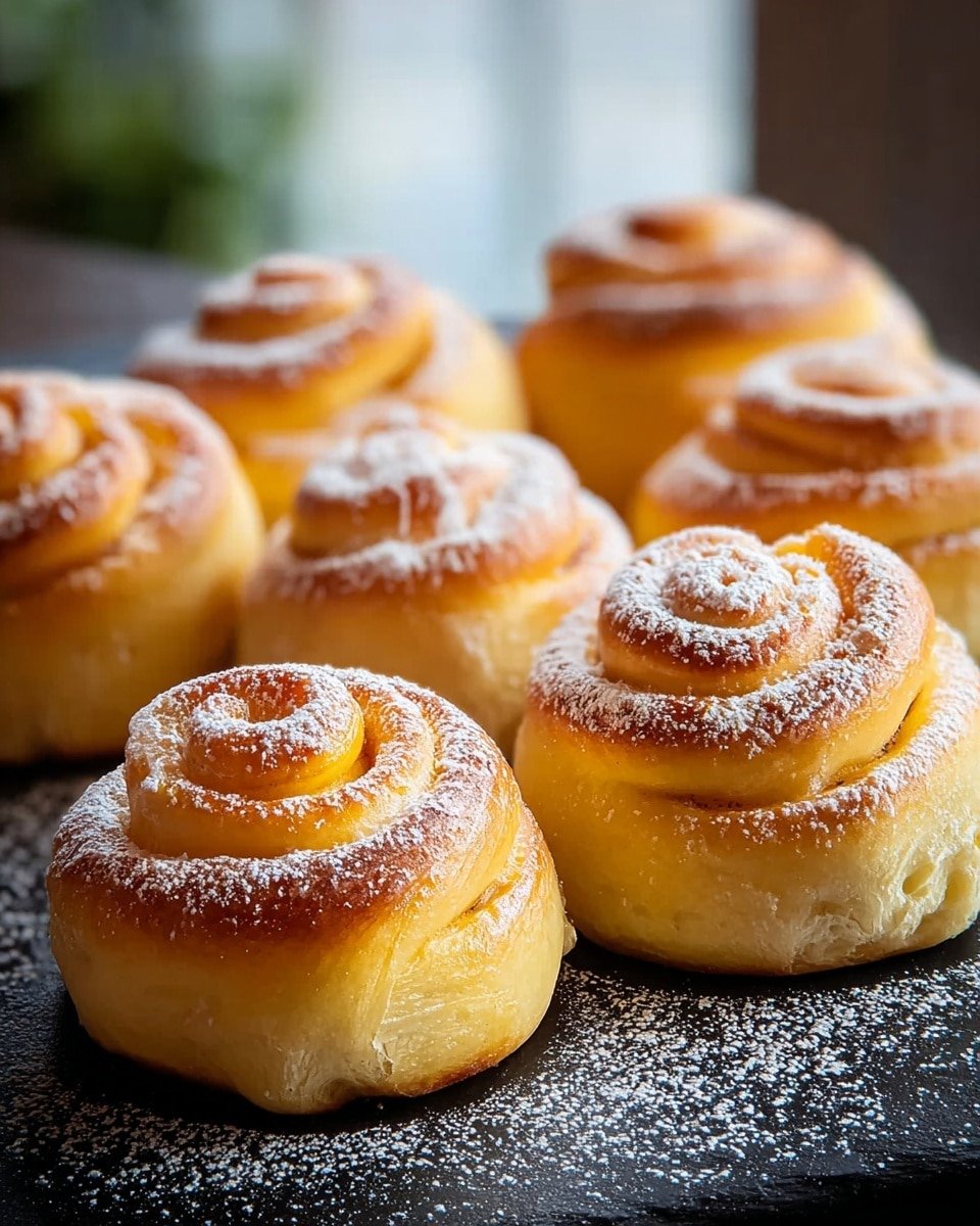 Vanilla Pan de Mallorca Rolls Recipe - Recipe Image