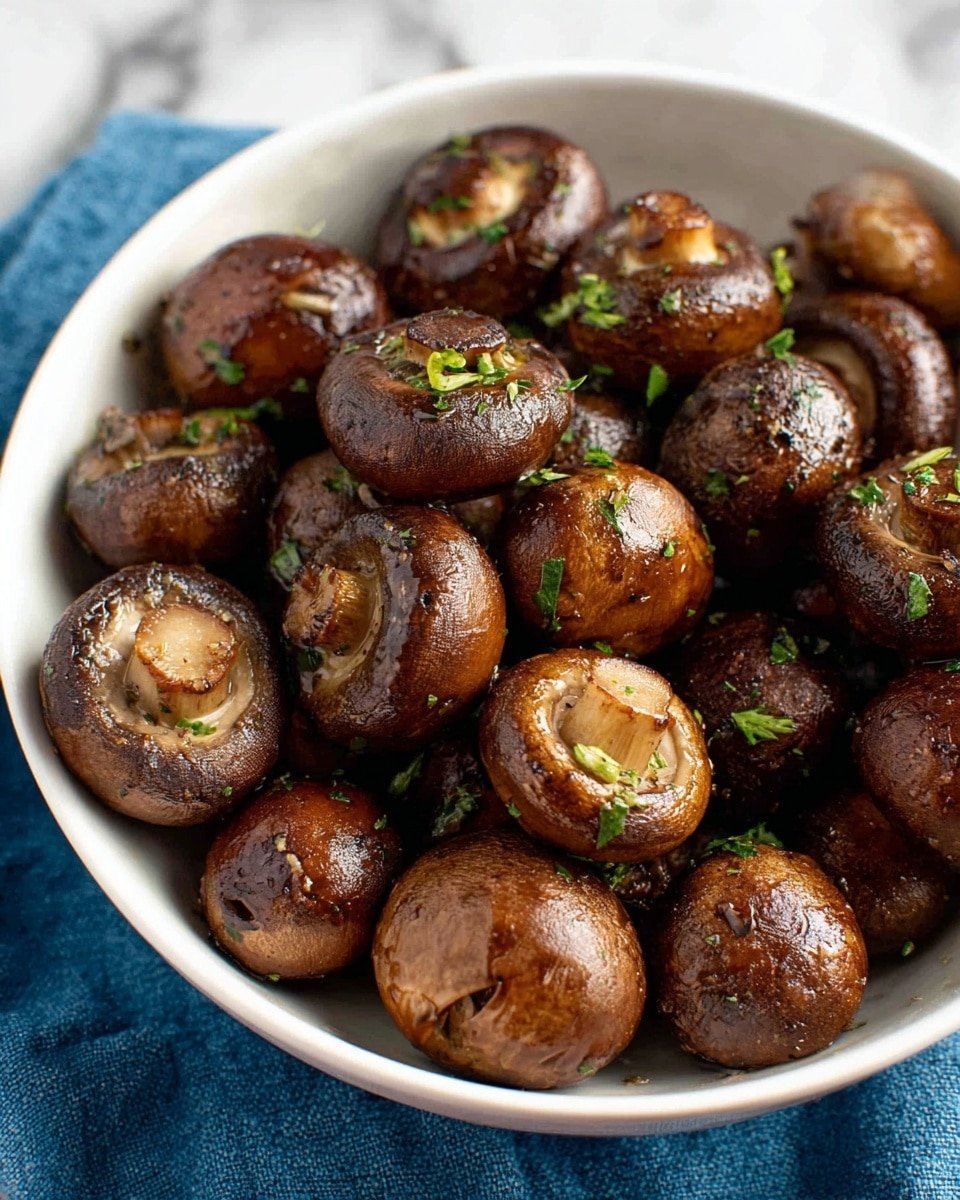 Roasted Mushrooms with Garlic & Thyme Recipe - Recipe Image