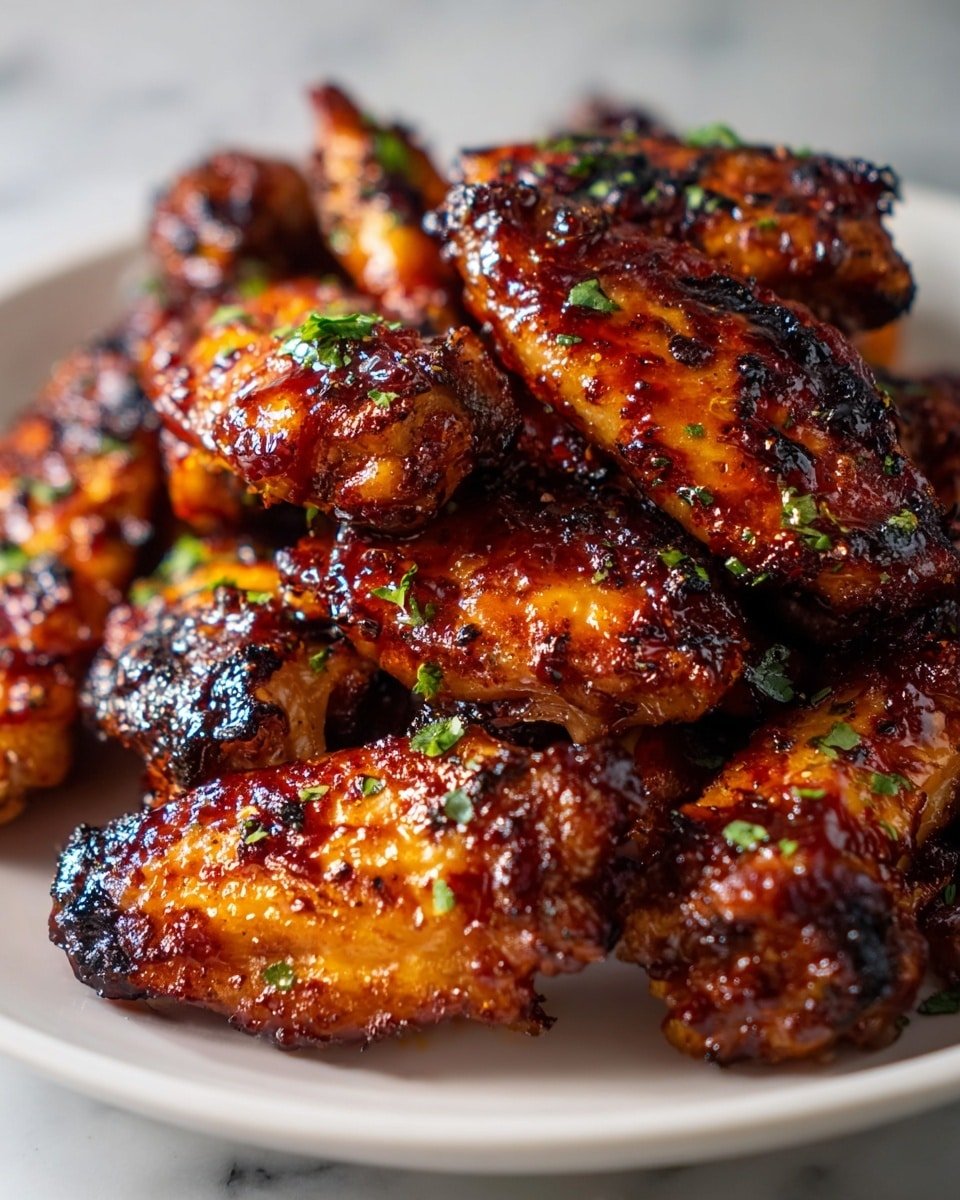 Brown Sugar Pineapple Wings Recipe - Recipe Image
