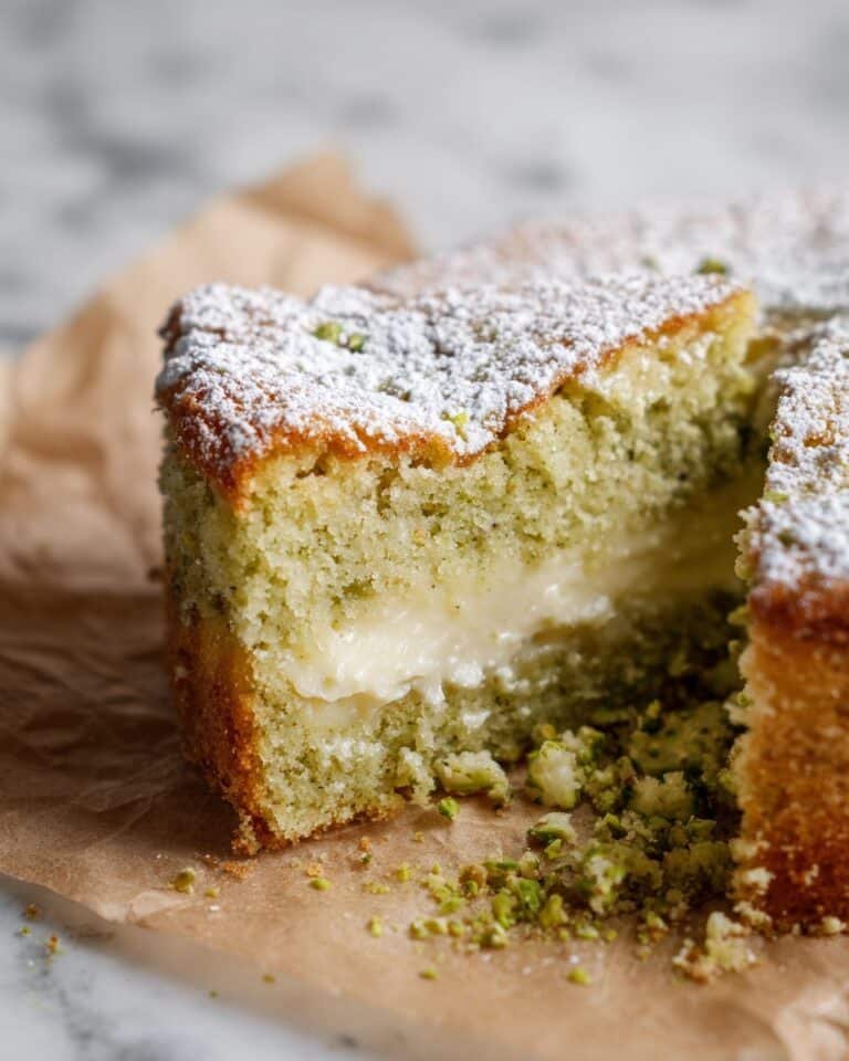 Pistachio Gooey Butter Cake Recipe